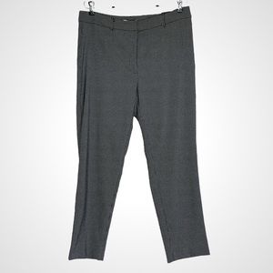 NWT White House Black Market Novelty Slim Ankle Pants Slacks Crop Dot Pattern 12